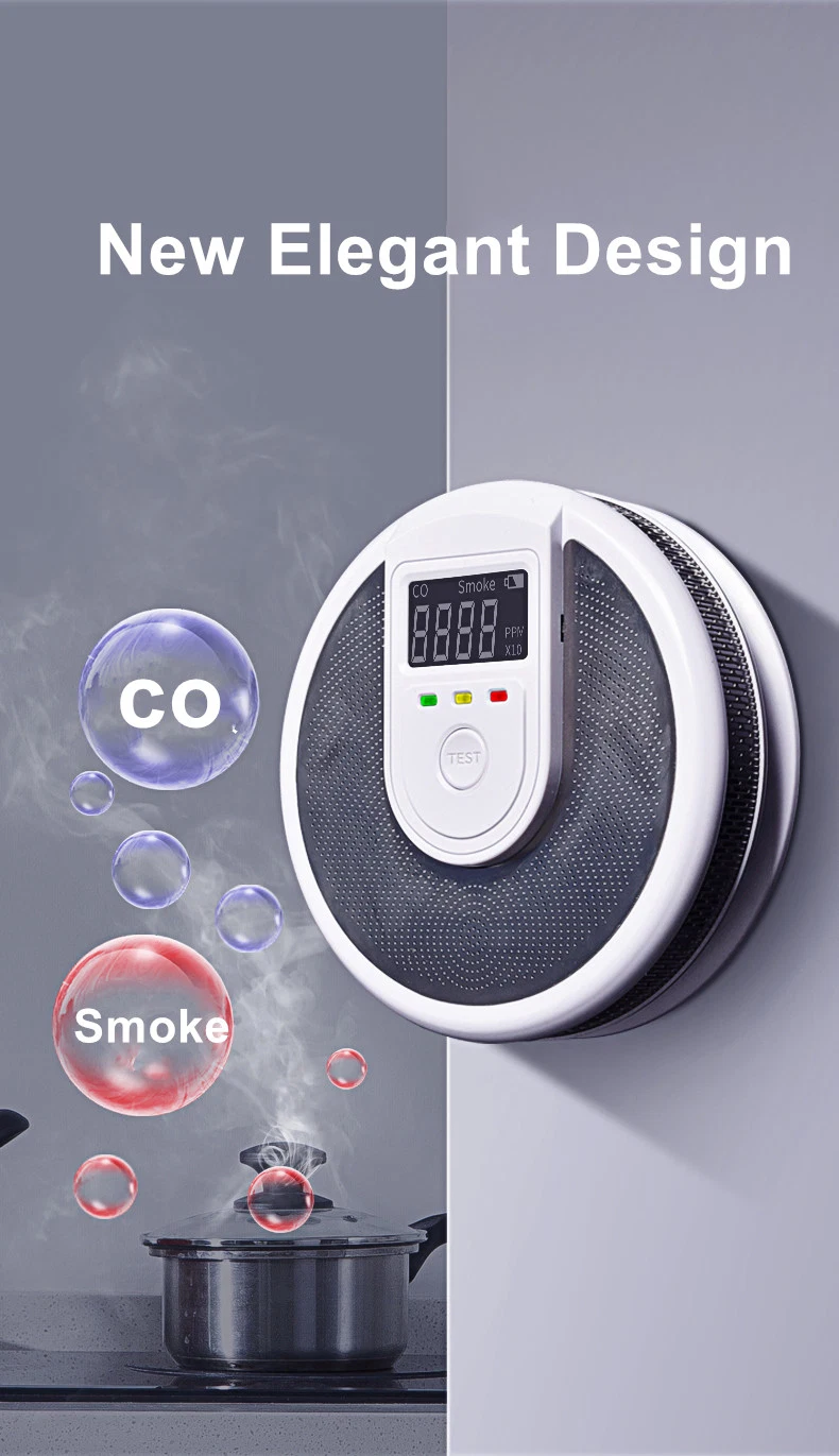 Amazon Selling Combo Co Smoke Leak Warning Alert Carbon Monoxide and Smoke Hybrid Alarm Detector